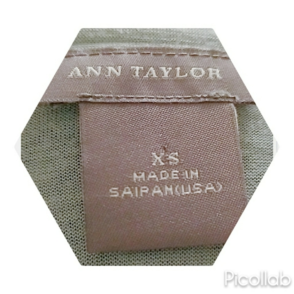 Ann Taylor Drape Front Open Cardigan - Picture 6 of 6